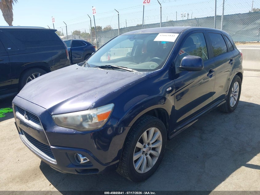 2011 MITSUBISHI OUTLANDER SPORT UTILITY VEHICLE 2.0L I-4 DOHC, VVT, 148HP