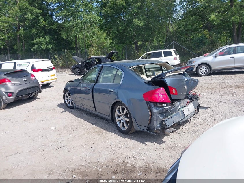 2005 Infiniti G35X VIN: JNKCV51F65M315186 Lot: 45665886
