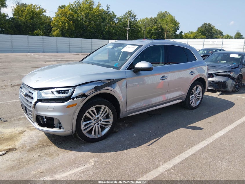 Vin: wa1bnafyxj2225913, lot: 46164468, audi q5 2.0t premium/2.0t tech premium 20182