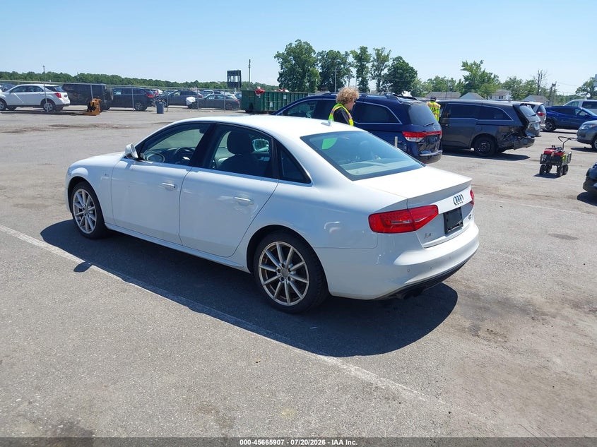 Vin: wauffafl4fn007204, lot: 46164479, audi a4 2.0t premium 20153