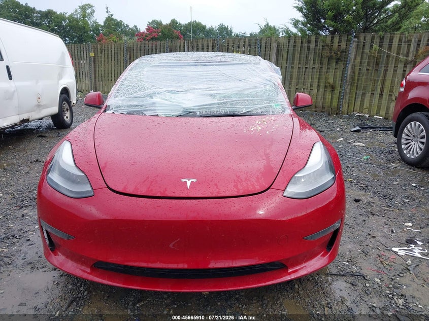 2022 Tesla Model 3 Long Range Dual Motor All-Wheel Drive VIN: 5YJ3E1EB5NF267545 Lot: 45665910