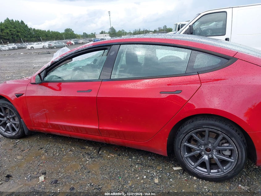 2022 Tesla Model 3 Long Range Dual Motor All-Wheel Drive VIN: 5YJ3E1EB5NF267545 Lot: 45665910