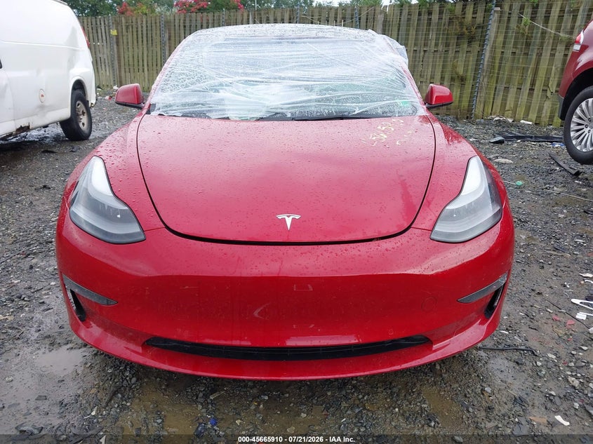 2022 Tesla Model 3 Long Range Dual Motor All-Wheel Drive VIN: 5YJ3E1EB5NF267545 Lot: 45665910