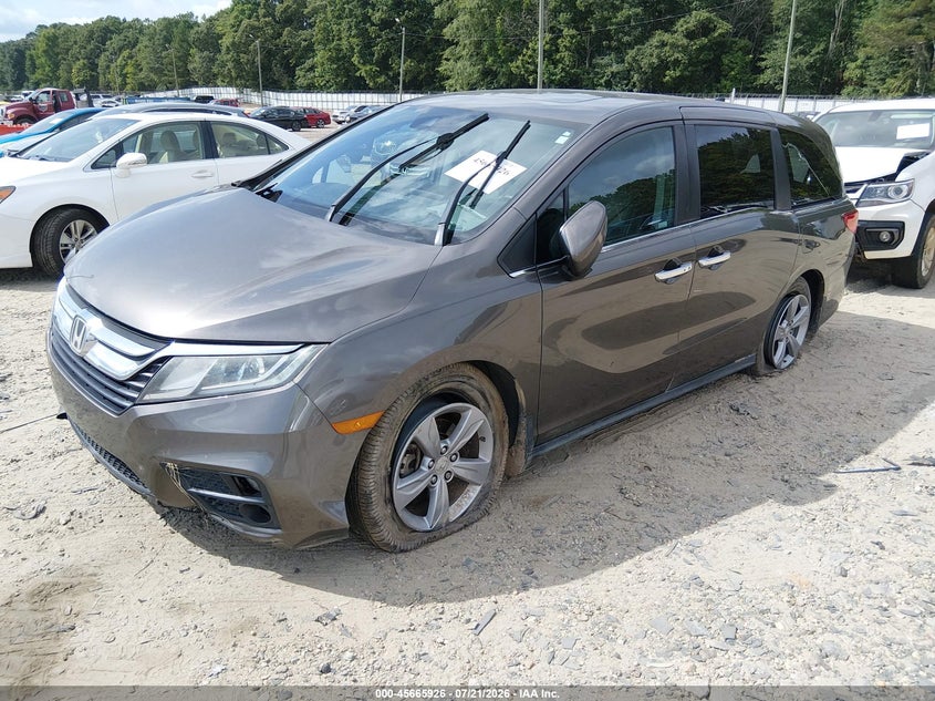 2018 Honda Odyssey Ex-L VIN: 5FNRL6H76JB078191 Lot: 45665926