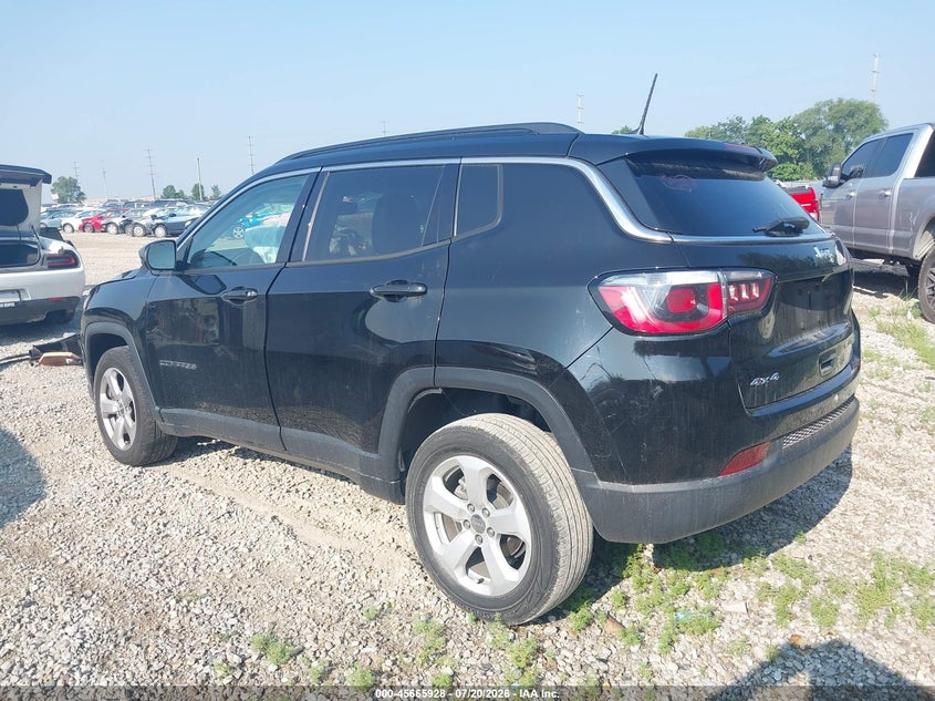 2019 Jeep Compass Latitude 4X4 VIN: 3C4NJDBB9KT641274 Lot: 45665928