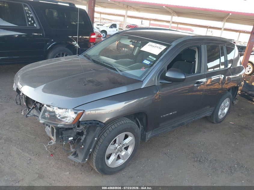 Vin: 1c4njcba7fd124472, lot: 46164508, jeep compass sport 20152