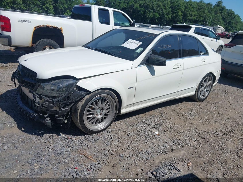 2012 MERCEDES-BENZ C 250 auction photo 2