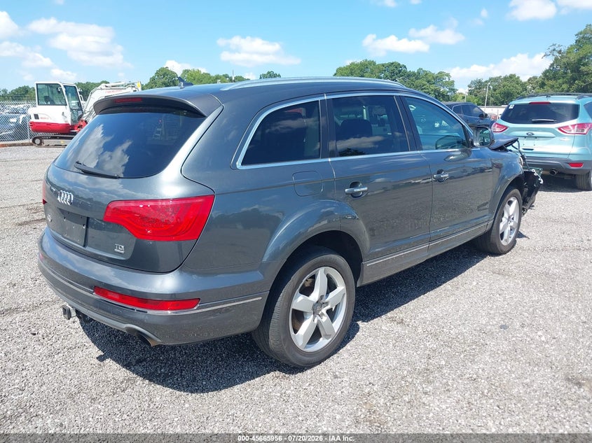 Vin: wa1lmafe4cd007499, lot: 46164528, audi q7 3.0 tdi premium 20124