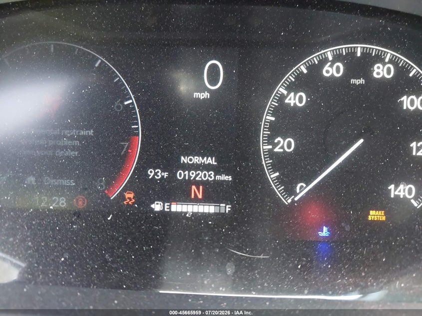 2025 Honda Hr-V 2Wd Lx VIN: 3CZRZ1H36SM736730 Lot: 45665959