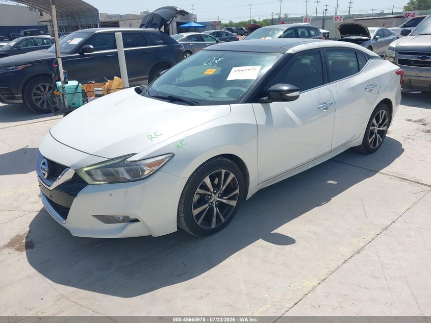 Vin: 1n4aa6ap4gc413490, lot: 46164547, nissan maxima 3.5 sl 20162
