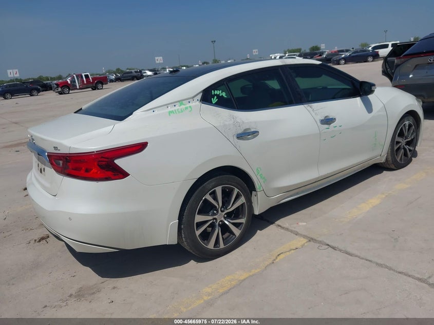 Vin: 1n4aa6ap4gc413490, lot: 46164547, nissan maxima 3.5 sl 20164
