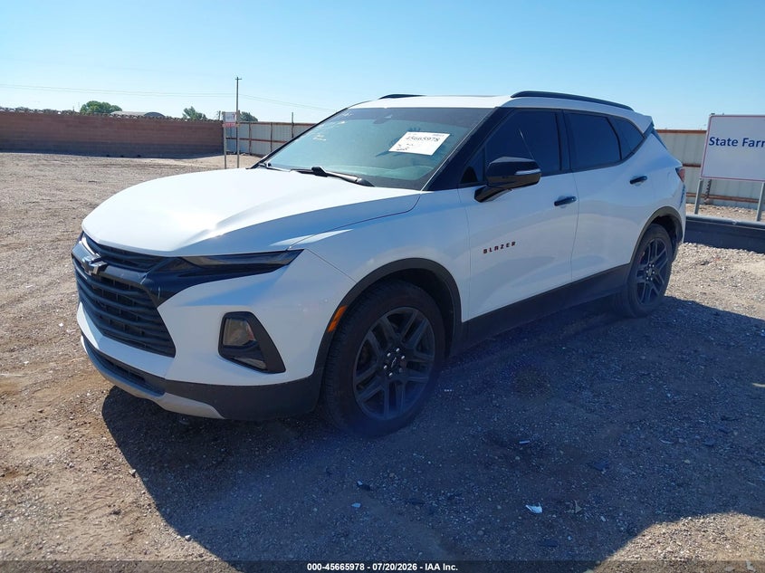 2021 Chevrolet Blazer Fwd 3Lt VIN: 3GNKBDRSXMS563982 Lot: 45665978