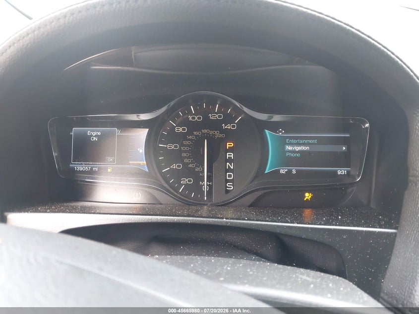 2014 Lincoln Mkx VIN: 2LMDJ6JK9EBL13474 Lot: 45665980