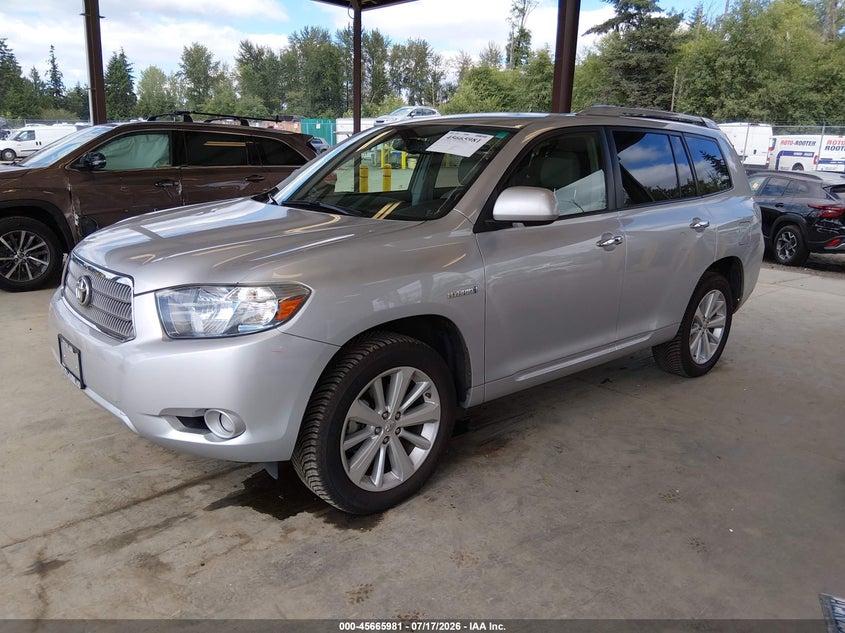 2010 TOYOTA HIGHLANDER HYBRID auction photo 2