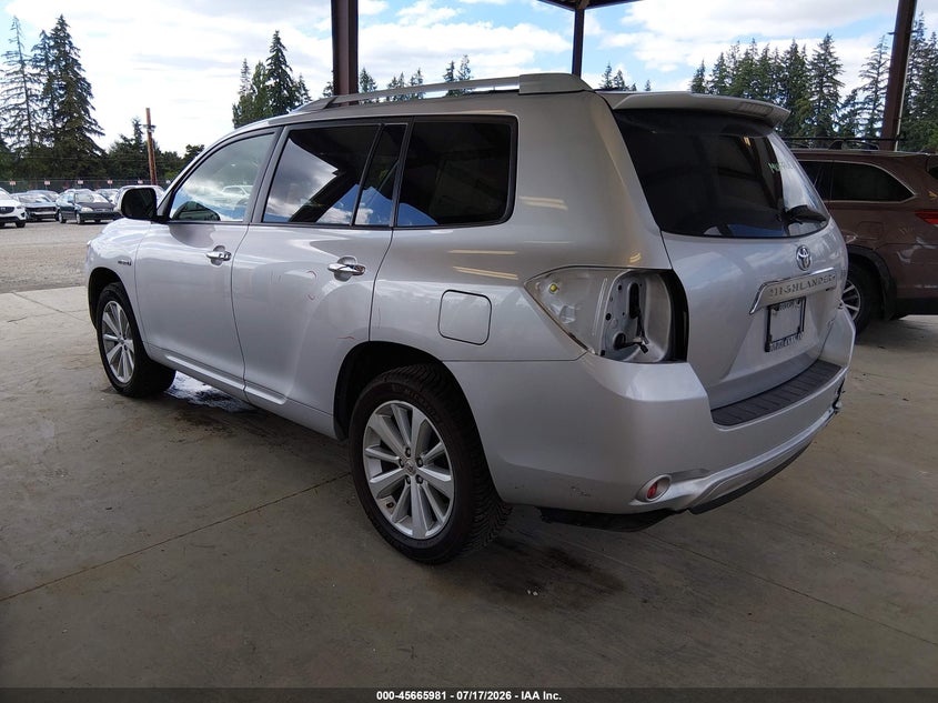2010 TOYOTA HIGHLANDER HYBRID auction photo 3