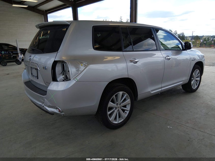 2010 TOYOTA HIGHLANDER HYBRID auction photo 4