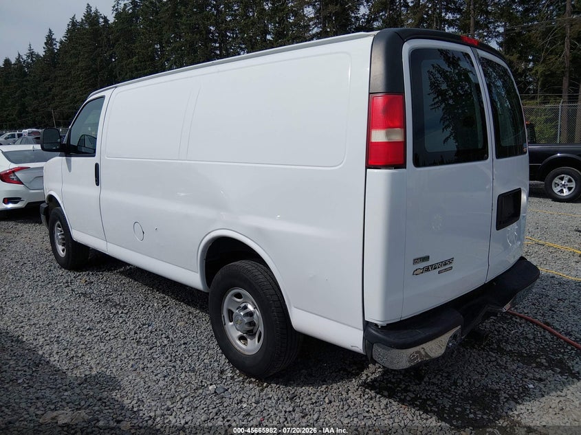 Vin: 1gcwgfba1b1186840, lot: 46164554, chevrolet express 2500 work van 20113