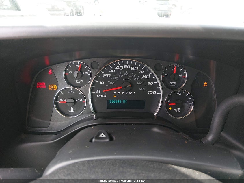 2011 Chevrolet Express 2500 Work Van VIN: 1GCWGFBA1B1186840 Lot: 45665982