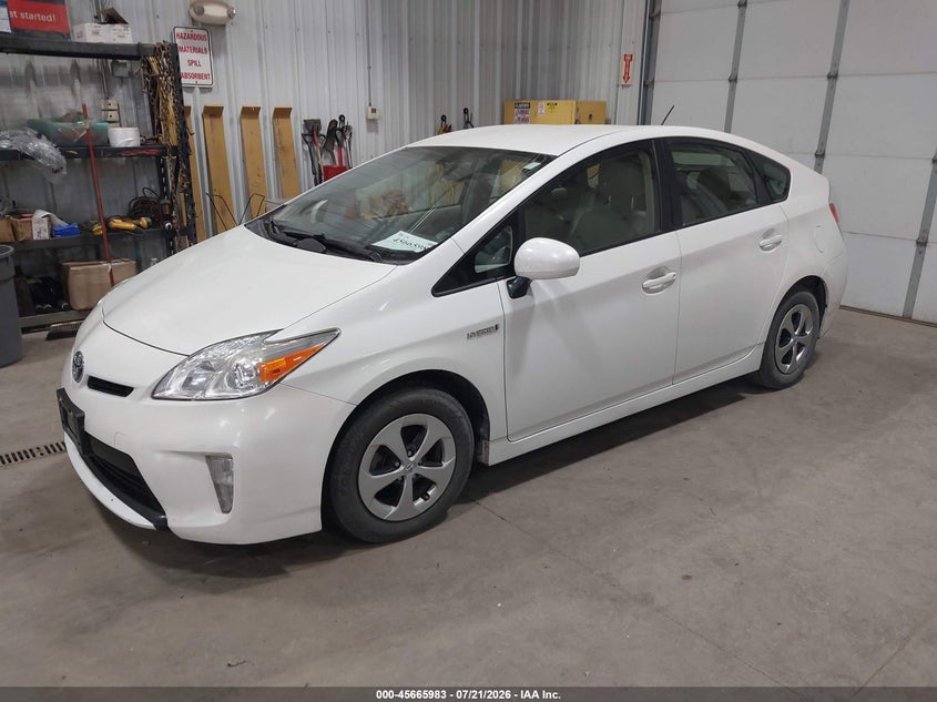 2014 Toyota Prius Four VIN: JTDKN3DU2E1750364 Lot: 45665983