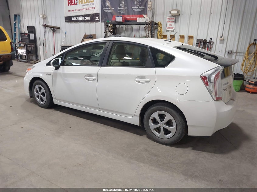 2014 Toyota Prius Four VIN: JTDKN3DU2E1750364 Lot: 45665983
