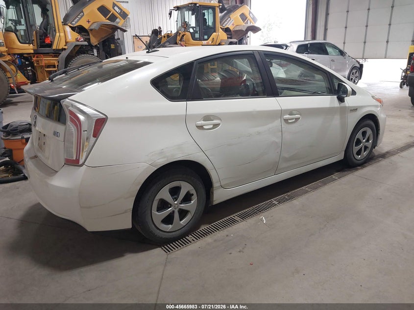 2014 Toyota Prius Four VIN: JTDKN3DU2E1750364 Lot: 45665983