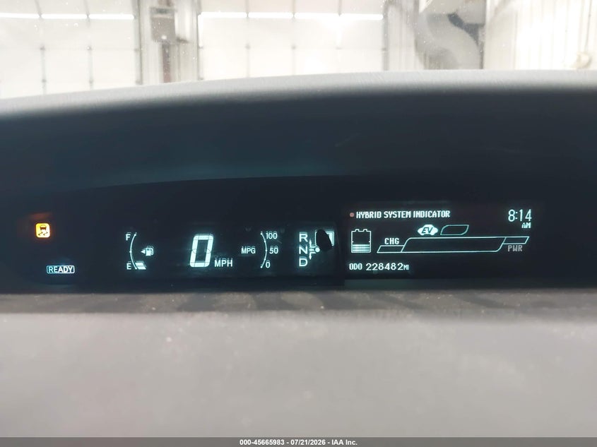 2014 Toyota Prius Four VIN: JTDKN3DU2E1750364 Lot: 45665983