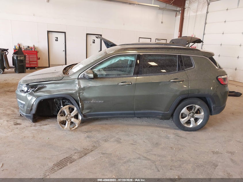 2018 Jeep Compass Latitude 4X4 VIN: 3C4NJDBB8JT283826 Lot: 45665985