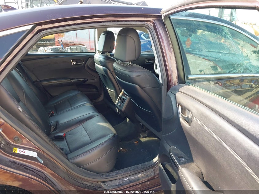 2013 TOYOTA AVALON SEDAN 3.5L V-6 DOHC, VVT, 268HP