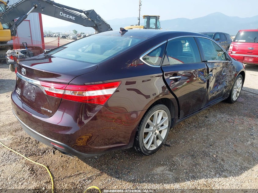 2013 TOYOTA AVALON — zdjęcie 4