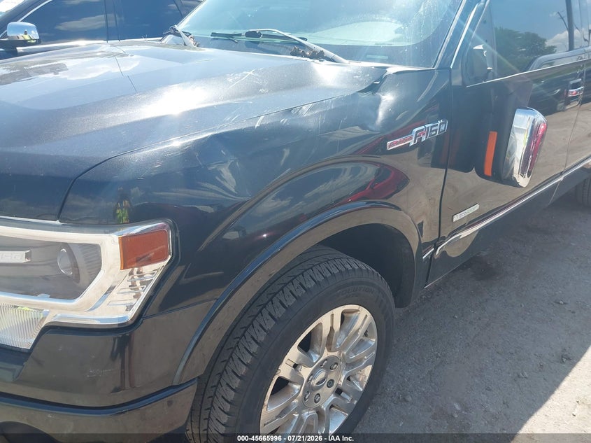 2014 Ford F-150 Platinum VIN: 1FTFW1ETXEFC93606 Lot: 45665996