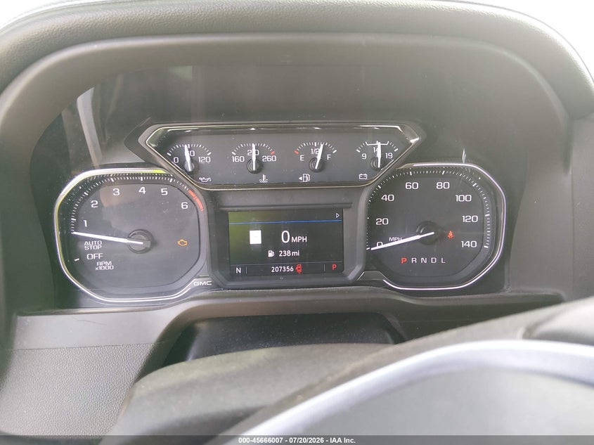 2020 GMC Sierra 1500 2Wd Short Box Slt VIN: 3GTP8DED5LG224987 Lot: 45666007