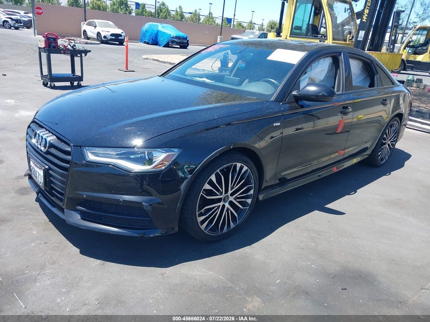 Vin: wauc8afc2jn068590, lot: 46164596, audi a6 2.0t premium/2.0t sport 20182