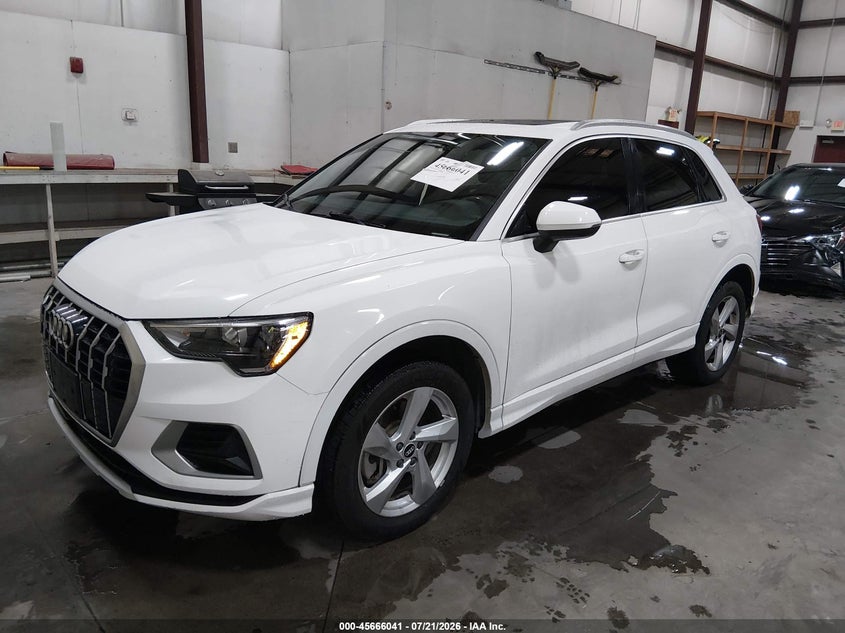 Vin: wa1aucf31m1097375, lot: 46164613, audi q3 premium 40 tfsi quattro tiptronic 20212