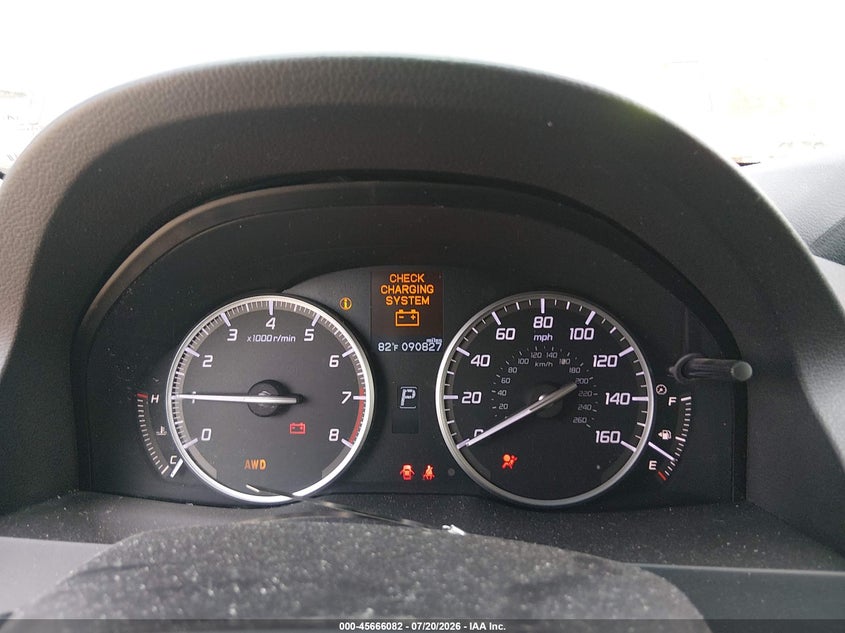 2015 Acura Rdx VIN: 5J8TB4H55FL019182 Lot: 45666082