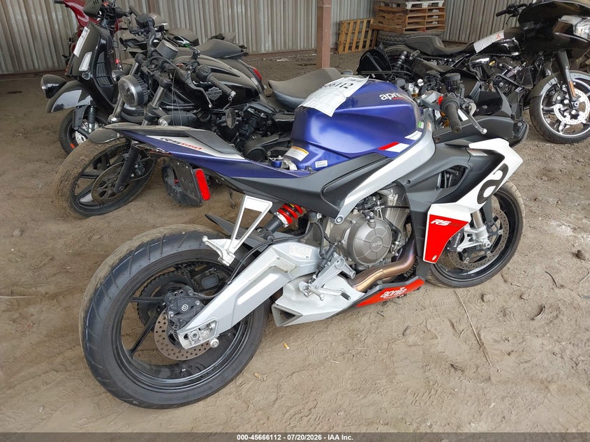 2023 Aprilia Rs 660 VIN: ZD4KSUG07PS001763 Lot: 45666112