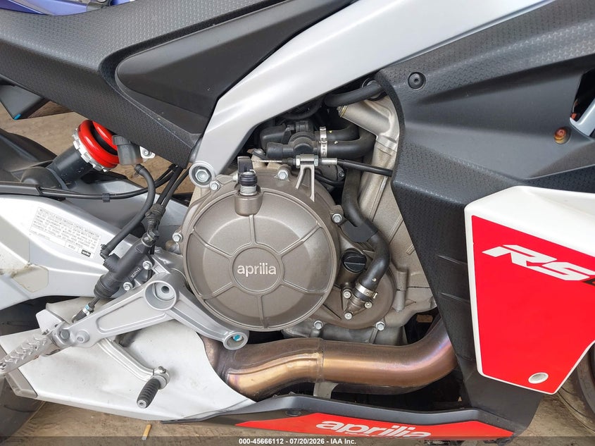 2023 Aprilia Rs 660 VIN: ZD4KSUG07PS001763 Lot: 45666112
