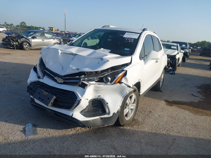 2019 Chevrolet Trax Lt VIN: 3GNCJLSBXKL206837 Lot: 45666113
