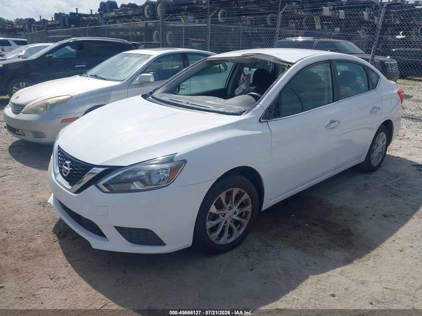 2019 Nissan Sentra Sv VIN: 3N1AB7AP4KY451883 Lot: 45666127
