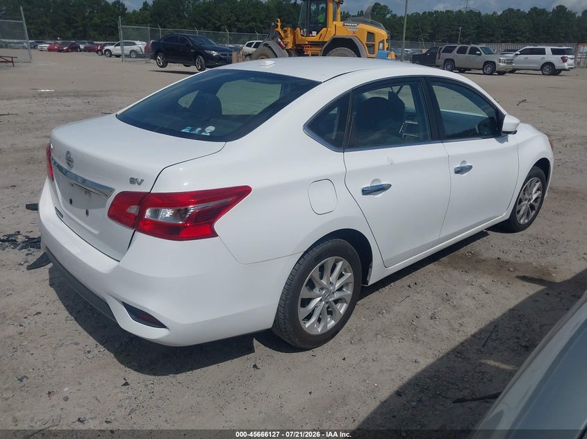2019 Nissan Sentra Sv VIN: 3N1AB7AP4KY451883 Lot: 45666127