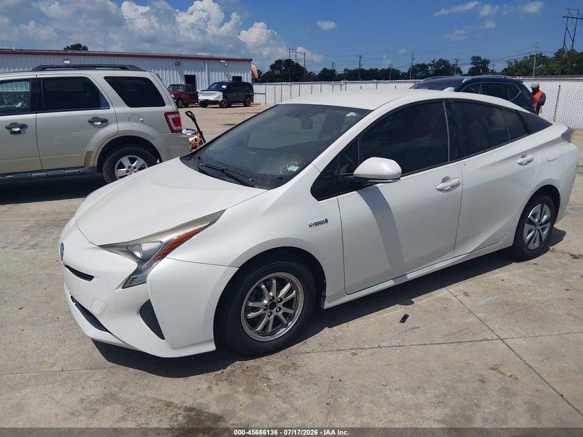 2016 TOYOTA PRIUS auction photo 2