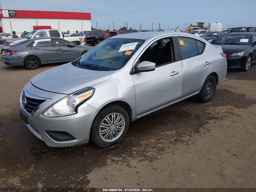 2019 Nissan Versa, Лівий бік, IAAI, VIN 3N1CN7APXKL841271 — фото 2