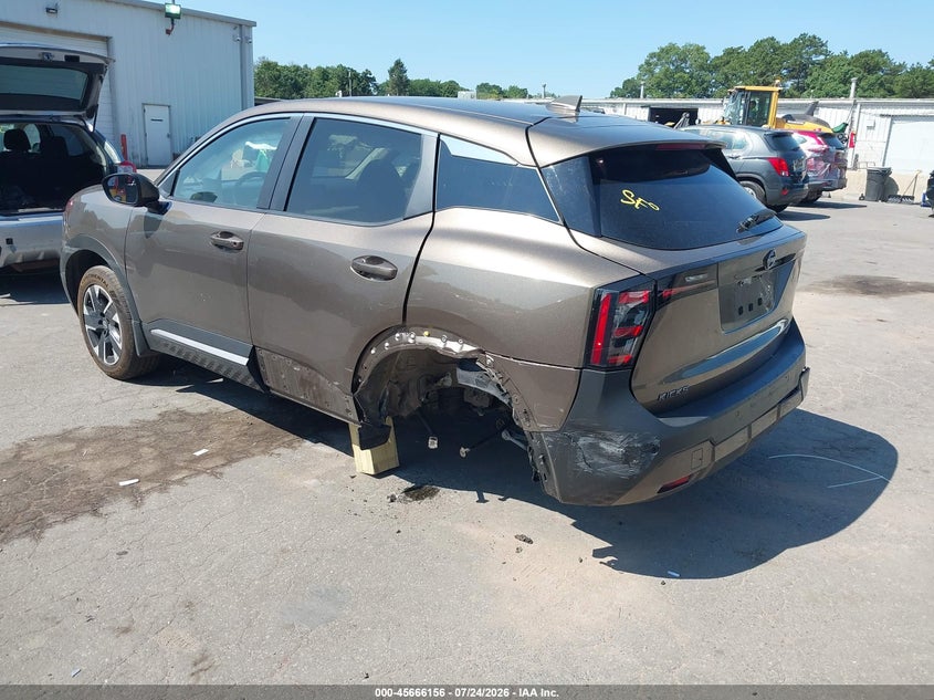 NISSAN KICKS 2025 VIN 3N8AP6CB0SL300647