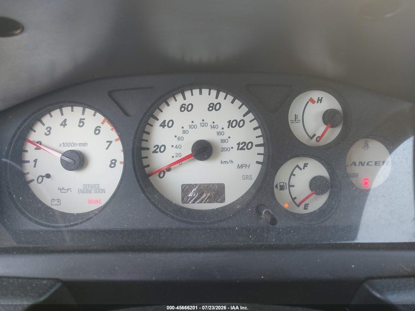 2002 MITSUBISHI LANCER auction photo 7