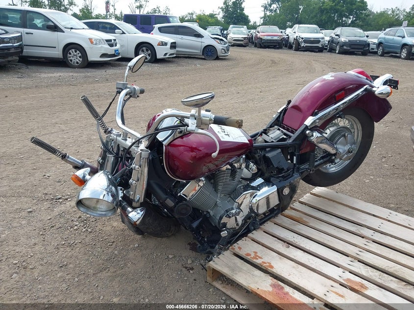 2004 Honda Vt750 C VIN: JH2RC50004K011979 Lot: 45666206