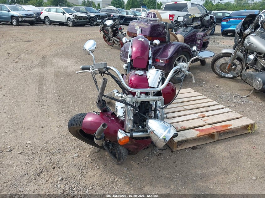 2004 Honda Vt750 C VIN: JH2RC50004K011979 Lot: 45666206