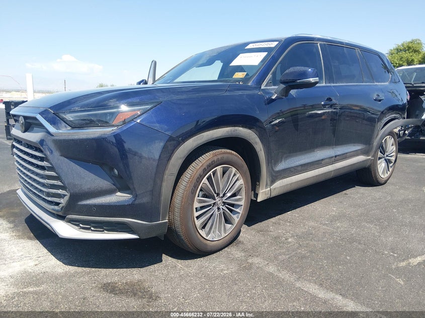 Vin: 5tdadab58ts030615, lot: 46164804, toyota grand highlander hybrid max platinum 20262