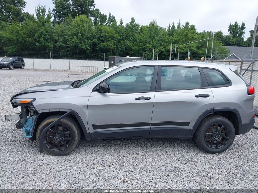 2017 Jeep Cherokee Sport VIN: 1C4PJLAS5HW554351 Lot: 45666235