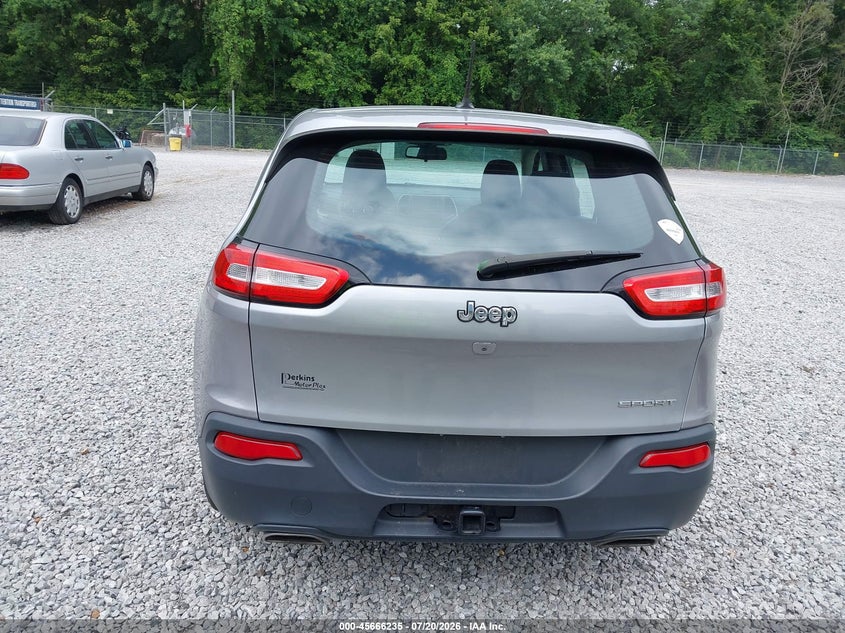 2017 Jeep Cherokee Sport VIN: 1C4PJLAS5HW554351 Lot: 45666235