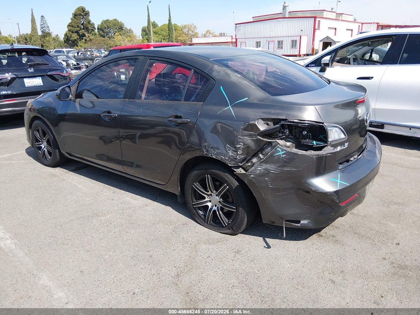Vin: jm1bl1w84c1558595, lot: 46164818, mazda mazda3 i grand touring 20123