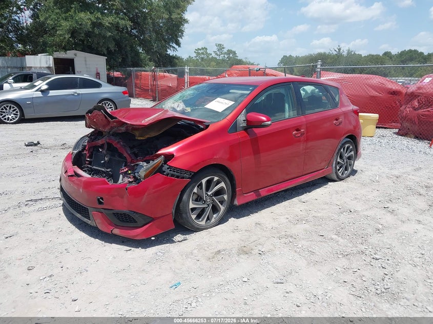 Vin: jtnkarje9hj544728, lot: 46164825, toyota corolla im 20172